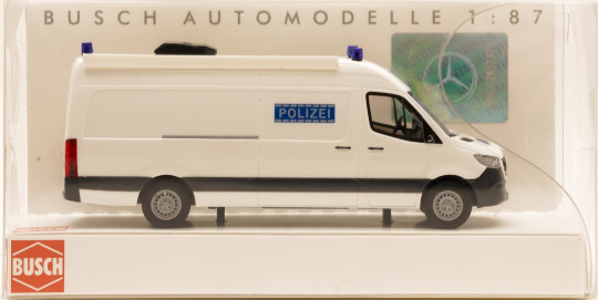 Busch 52637 (1:87) – Mercedes-Benz Sprinter langer Radstand, Polizei NRW 