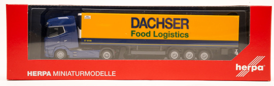 Herpa 318099 (1:87) – DAF XG+ Kühlkoffersattelzug Dachser Food Logistics 