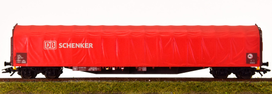 Märklin 47105 – Schiebenplanenwagen Rils 652 der DB AG 