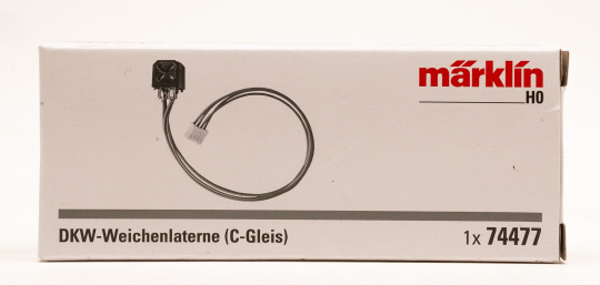 Märklin 74477 – C-Gleis DKW-Weichenlaterne  