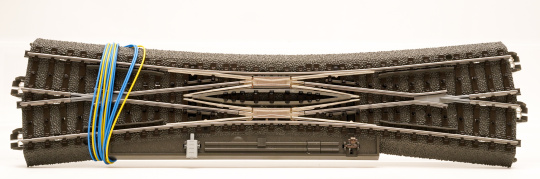 Märklin 24720 – C-Gleis Schlanke Doppelkreuzungsweiche (DKW) Länge 236,1 mm  