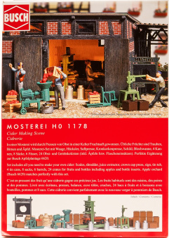 Busch 1178 (1:87) – Bausatz Mosterei 