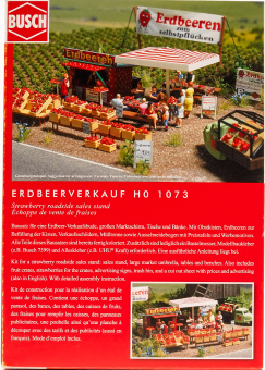 Busch 1073 (1:87) – Bausatz Erdbeerverkauf 