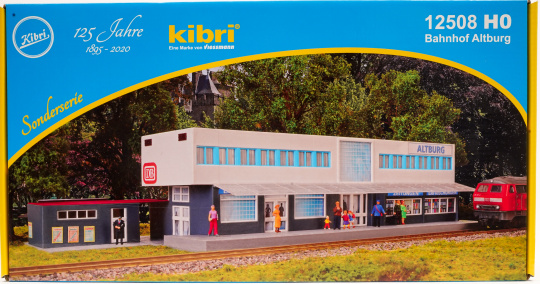 Kibri 12508 (1:87) – Bausatz Bahnhof Altburg 