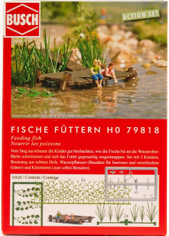 Busch 79818 (1:87) – Action Set: Fische füttern 