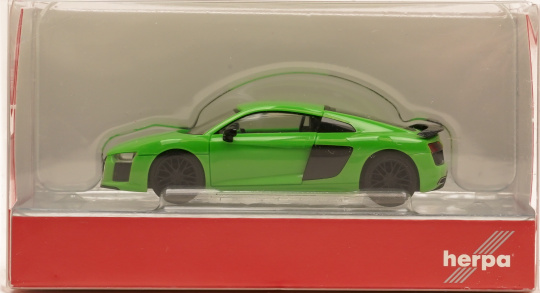 Herpa 028516-005 (1:87) – Audi R8 V10 Plus, Micrommatagrün 