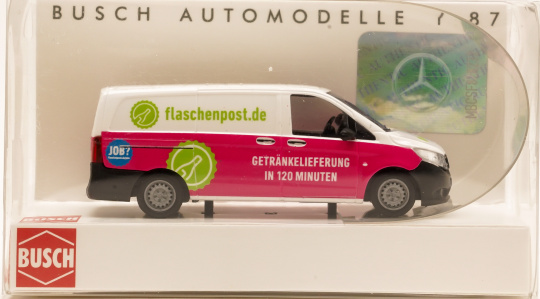 Busch 51106 (1:87) – Mercedes-Benz Vito, Flaschenpost 