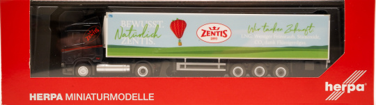 Herpa 317696 (1:87) – Scania CR20 ND LNG Kühlkoffer-Sattelzug Zentis 