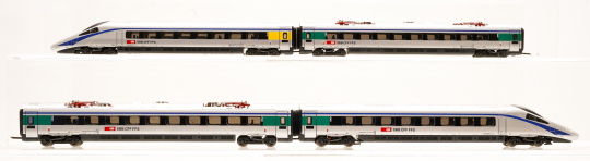 Arnold HN2470 (N) – 4-teiliger Elektrotriebzug-Set ETR 610 Pendolino der SBB 