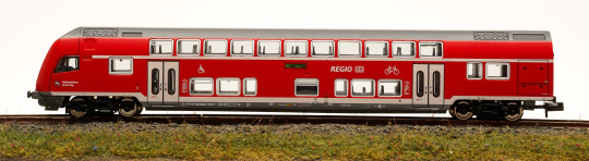 Fleischmann 862086 (N) – 2. Klasse Doppelstock-Steuerwagen DBpbzfa 766 der DB AG, digital (DCC) 