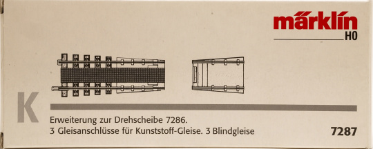 Märklin 7287 – Erweiterung zur Drehscheibe 7286 