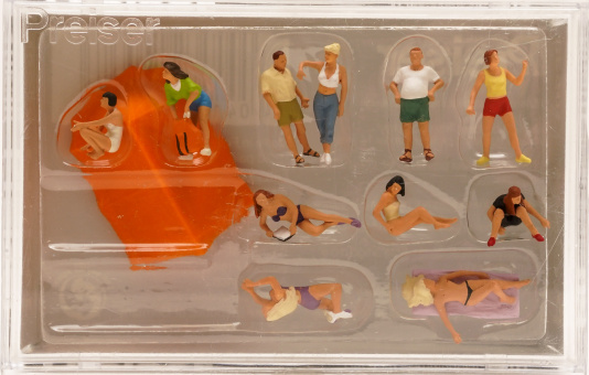 Preiser 10538 (1:87) – Auf dem Campingplatz 