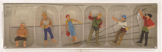 Preiser 10077 (1:87) – Angler und Sportfischer 