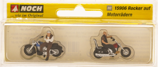 Noch 15906 (1:87) – Rocker auf Motorrädern 