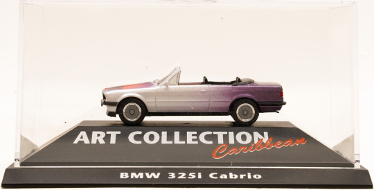 Herpa 045001 (1:87) – BMW 325i (E30) Art Collection Caribbean Art  