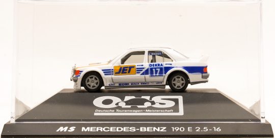 Herpa 3519 (1:87) – Mercedes-Benz 190E 2.5-16 Evolution I DTM 1990 MS-Jet Nr.17, v. Ommen 