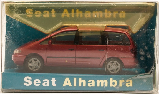 Herpa (1:87) – Seat Alhambra rotmetalic (Seat-Werbemodell) 