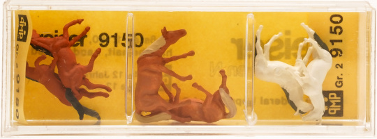 Preiser 9150 (1:160) – Figuren-Set Pferde 