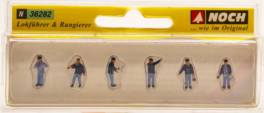 Noch 36282 (1:160) – Lokomotivführer & Rangierer 