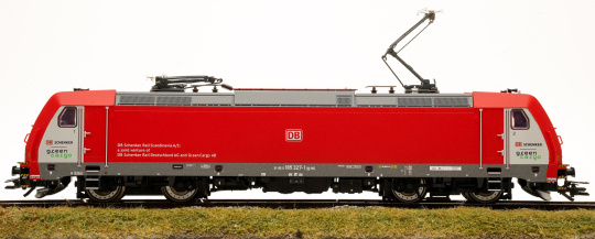 Märklin 37856 – Elektrolok BR 185 Traxx 2 der Firma DB Schenker Rail Scandinavia A/S, digital (mfx/DCC) & Sound 