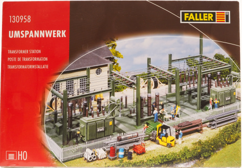 Faller 130958 (1:87) – Bausatz Umspannwerk 