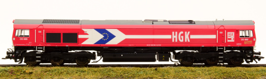 Märklin 39060 – Diesellok EMD Serie 66 der HGK, digital (mfx+/MM/DCC) & Sound & Rauch 