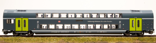 Brawa 44586 (AC) – 2. Klasse Doppelstock-Mittelwagen TWINDEXX VARIO -NAH.SH-  der DB AG 