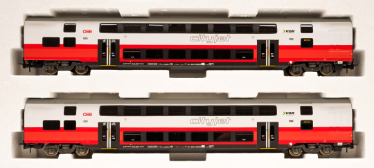 Jägerndorfer 16820 (AC) – 2-teilige Doppelstockwagen-Garnitur cityjet der ÖBB, Innenbeleuchtung 