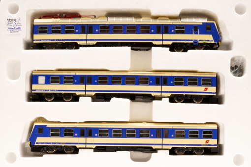 Jägerndorfer 10952 (AC) – 3-teiliges Triebzugset Rh 4020 der ÖBB, digital (mfx/DCC/MM) & Innenbeleuchtung 