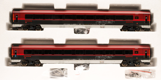 Jägerndorfer 11217 (AC) – 2-teilige Railjet-Garnitur cityjet der ÖBB, Innenbeleuchtung 