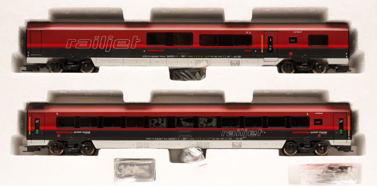 Jägerndorfer 11218 (AC) – 2-teilige Railjet-Garnitur cityjet der ÖBB, Innenbeleuchtung 