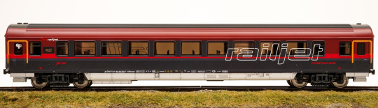 Piko 57644 – 1.Klasse / Restaurant Schnellzugwagen Arbmpz Railjet der ÖBB 