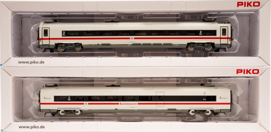 Piko 58581 (AC) – 2-teiliges Ergänzungswagen-Set zum ICE 4 der DB AG, Innenbeleuchtung 