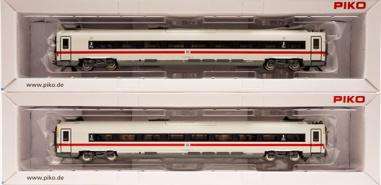 Piko 58585 (AC) – 2-teiliges Ergänzungswagen-Set zum ICE 4 der DB AG, Innenbeleuchtung 