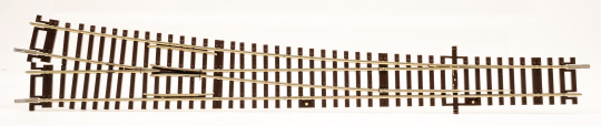 Roco 42489 – Weiche rechts Wr10, Abzweigwinkel 10°, Länge 345 mm 