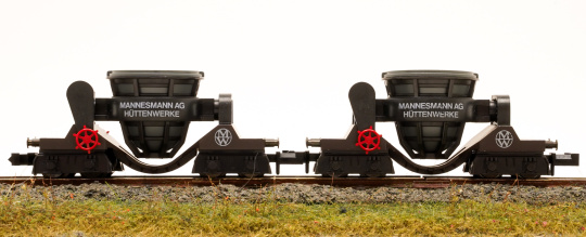 Minitrix 13827 – 2-teiliges Schlackewagen-Set der Mannesmann AG 