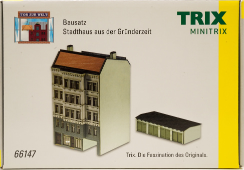 Minitrix 66147 – Bausatz Stadthaus aus der Gründerzeit 