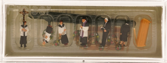 Preiser 79194 (N) – Beerdigung, katholischer Geistlicher 