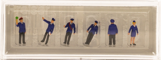 Preiser 79011 (N) – Bahnpersonal DB 