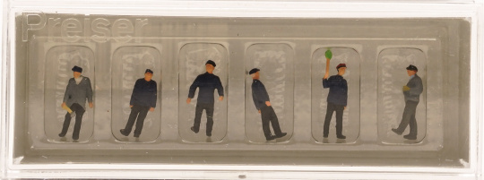 Preiser 79224 (N) – Bahnpersonal DB 