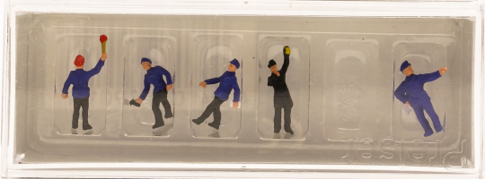 Preiser 79010 (N) – Bahnpersonal DB 