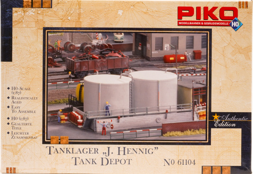 Piko 61104 (H0) – Bausatz Tanklager J. Hennig 
