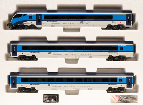 Jägerndorfer 70308 – 3-teiliges Railjet-Set der ČD, digital (DCC) 