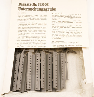 B&K (Bochmann & Kochendörfer) 33.003 (H0) – Untersuchungsgrube dreierpack 