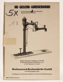 B&K (Bochmann & Kochendörfer) 33.002.4 (H0) – Gelenk- Wasserkran  