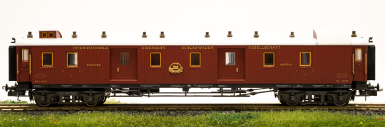 Trix 3392 (AC) – Gepäckwagen Orient-Express der CIWL, Innenbeleuchtung  