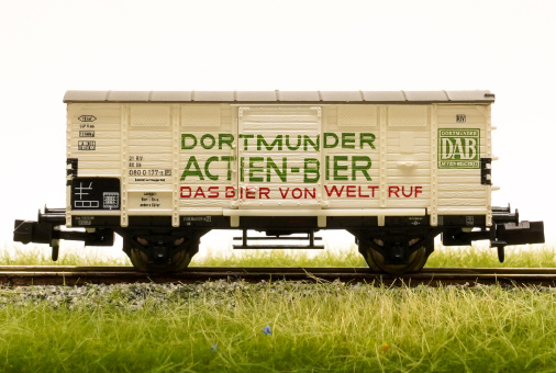 Minitrix 15433 – Wärmeschutzwagen DORTMUNDER ACTIEN-BIER (Bierwagen)  