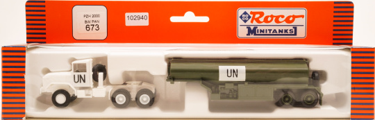 Roco 673 (1:87) – PZH 2000 BW PAN LKW UN Tankzug Army 