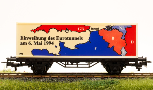 Märklin 8 4580 – Containerwagen Einweihung des Eurotunnels am 6.Mai 1994 