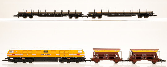 Märklin 81320 (Z) – Zugpackung Wiebe mit Diesellokomotive V320 001-1 